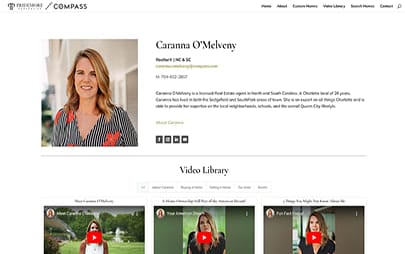 Caranna O’Melveny Agent Site