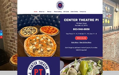 Center Theatre Pi – Pizza & Ice Cream