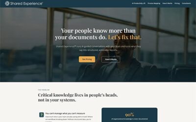 Shared Experience AI Knowledge Capture Platform