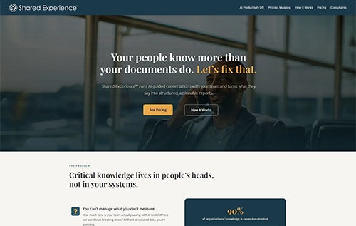Shared Experience™ AI Knowledge Capture Platform