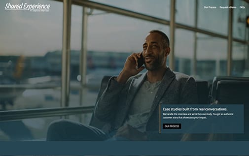 Shared Experience AI Phone Interviews